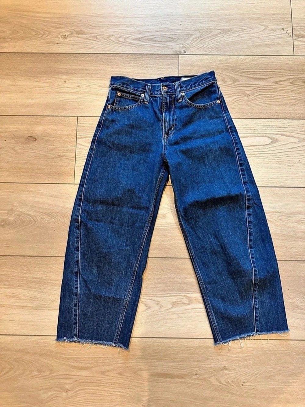 Gap Barrel High Rise Jeans Petite